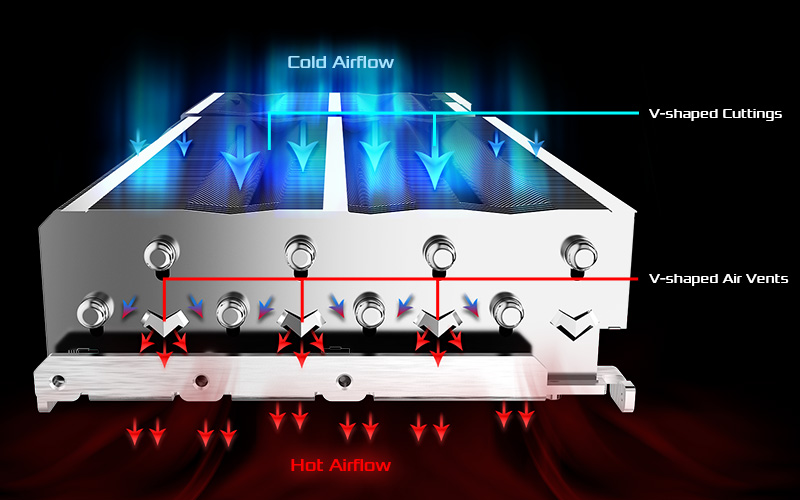 Air Deflecting Fin